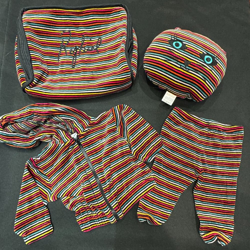 Sonia Rykiel Paris Baby Unisex Colorful Striped 3-piece Gift Set 12 months